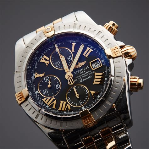 breitling chronomat evolution gold price|breitling chronomat automatic.